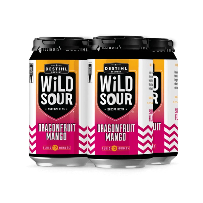 Destihl Wild Sour Dragonfruit Mango 12oz 4-Pack Can