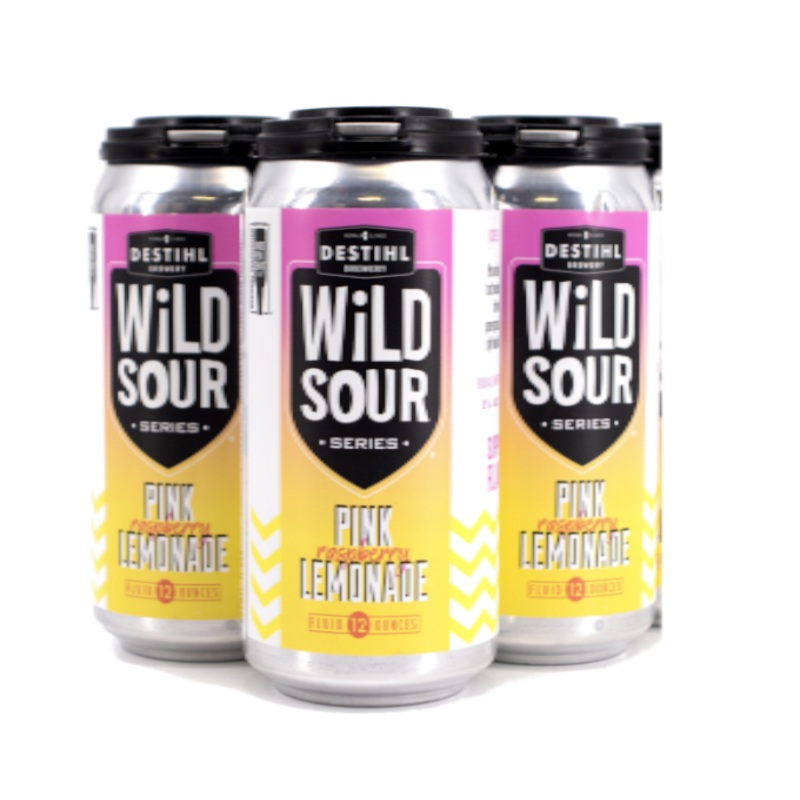 Destihl Wild Sour Pink Lemonade 12oz 4-Pack Can