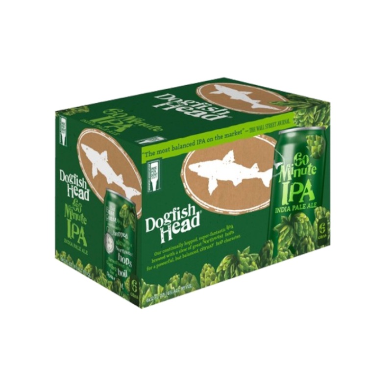 Dogfish Head 60 Minute IPA 12oz 6-Pack Can
