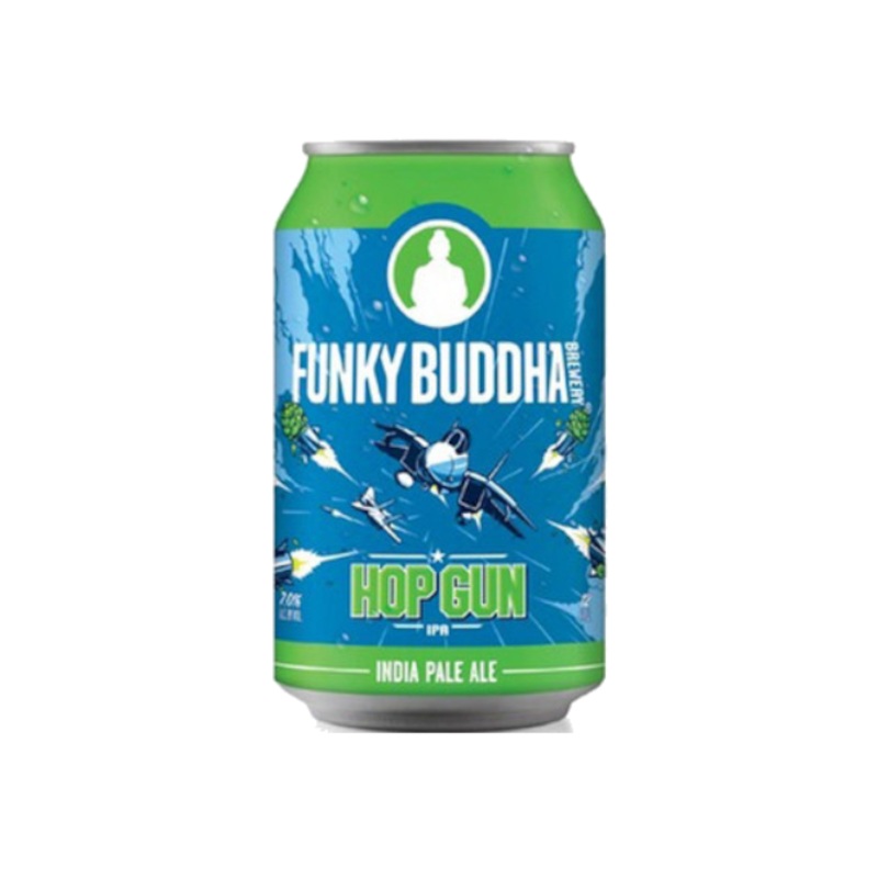 Funky Buddha Hop Gun IPA 12oz 6-Pack Can