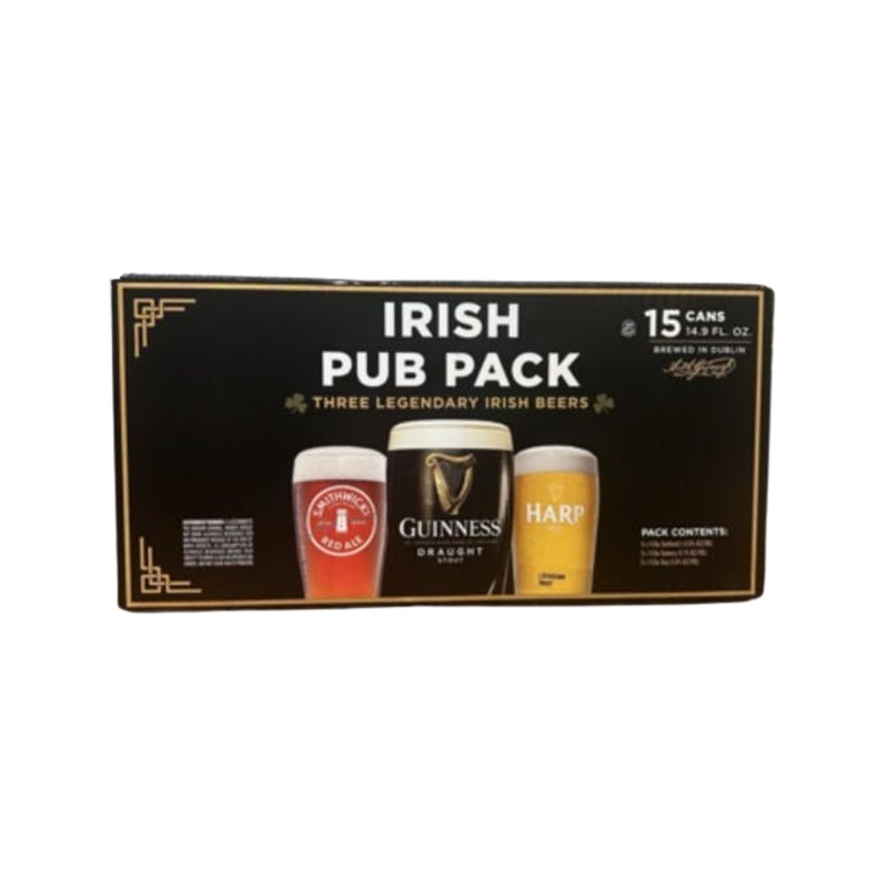 Guinness Irish Heritage Variety 14.9oz 15-Pack Can