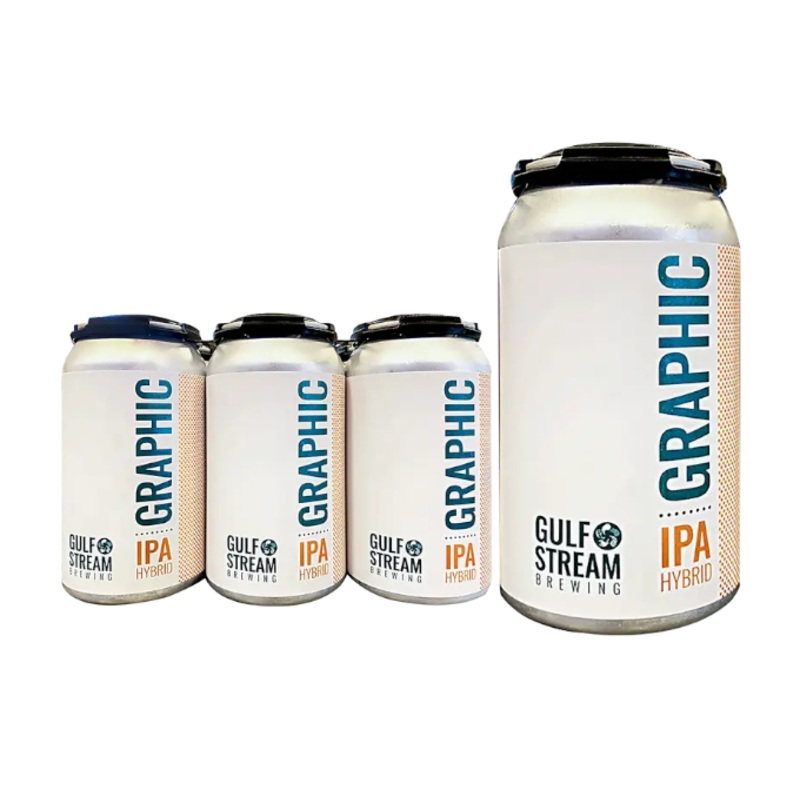 Gulf Stream Graphic IPA Hybrid 12oz 6-Pack Can
