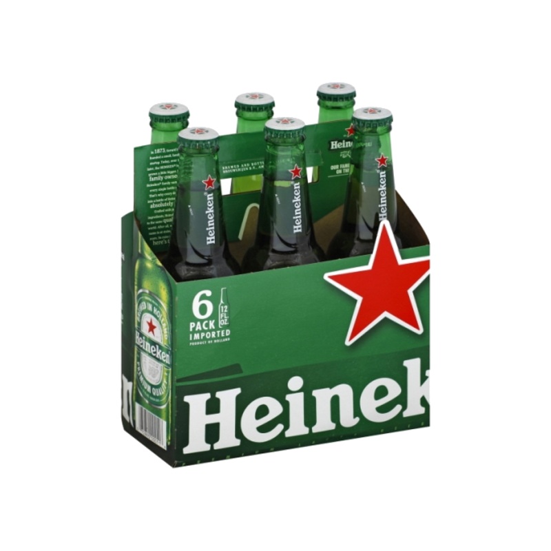 Heineken 12oz 6-Pack Bottle
