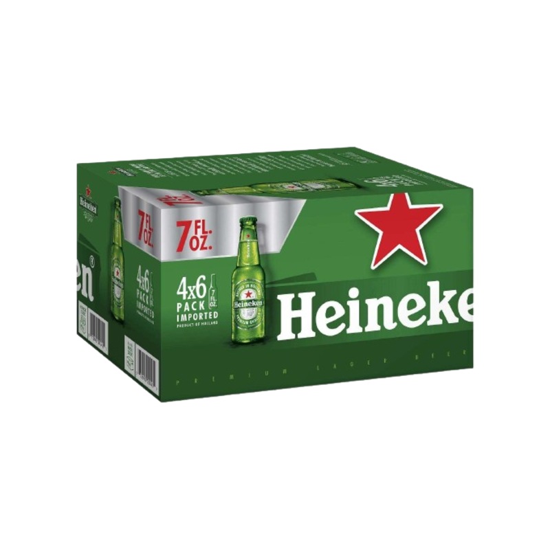Heineken 7oz 24-Pack Bottle