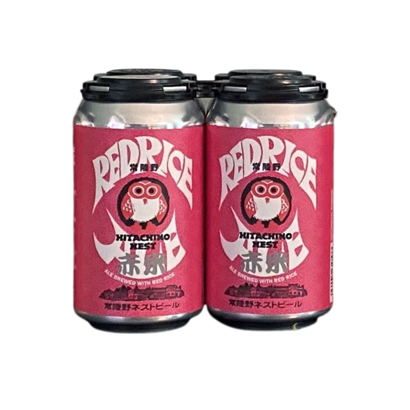 Hitachino Nest Red Rice 12oz 4-Pack Can