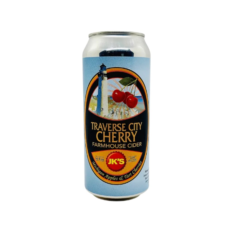 JK's Traverse City Cherry 16oz 4-Pack Can