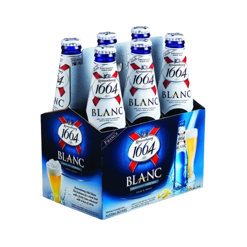 Kronenbourg 1664 Blanc 11.2oz 6-Pack Bottle