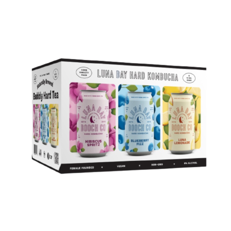 Luna Bay Variety Pack 12oz 6-Pack can