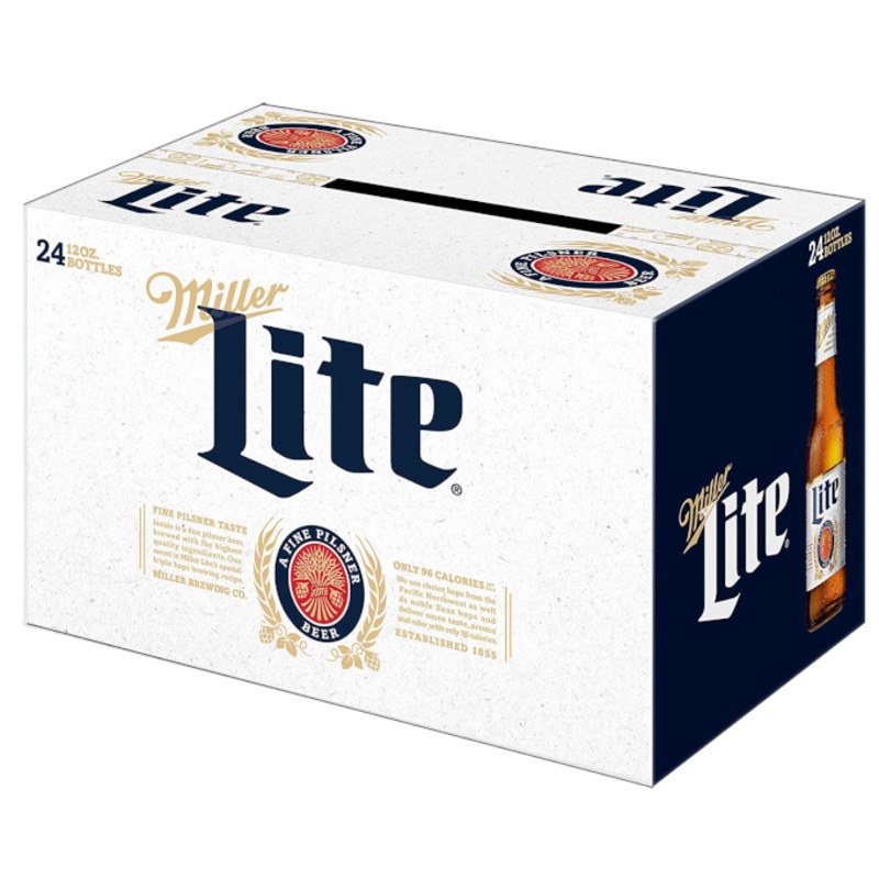 Miller Lite 12oz 24-Pack Bottle