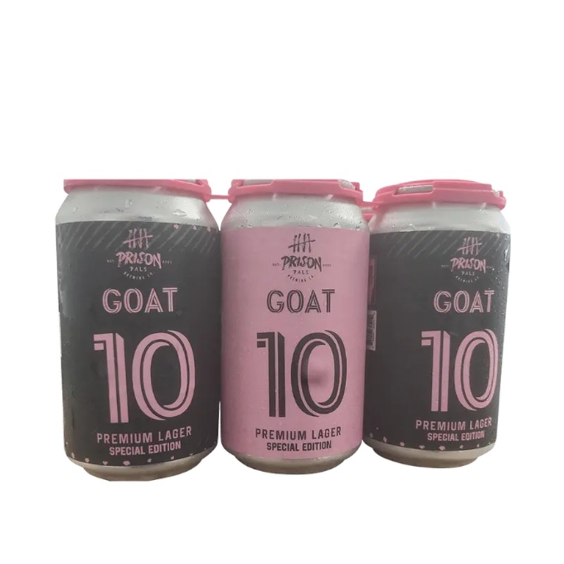 Prison Pals Goat 10 Premium Lager 12oz 6-Pack Can