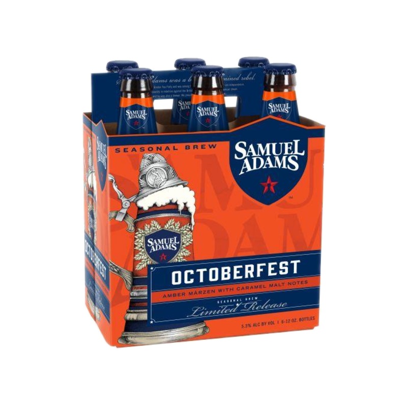 Samuel Adams Octoberfest Lager 12oz 6-Pack Bottle