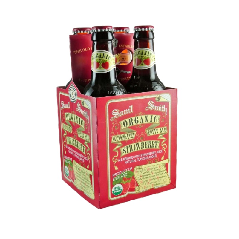 Samuel Smiths Organic Strawberry 12oz 4-Pack Bottle