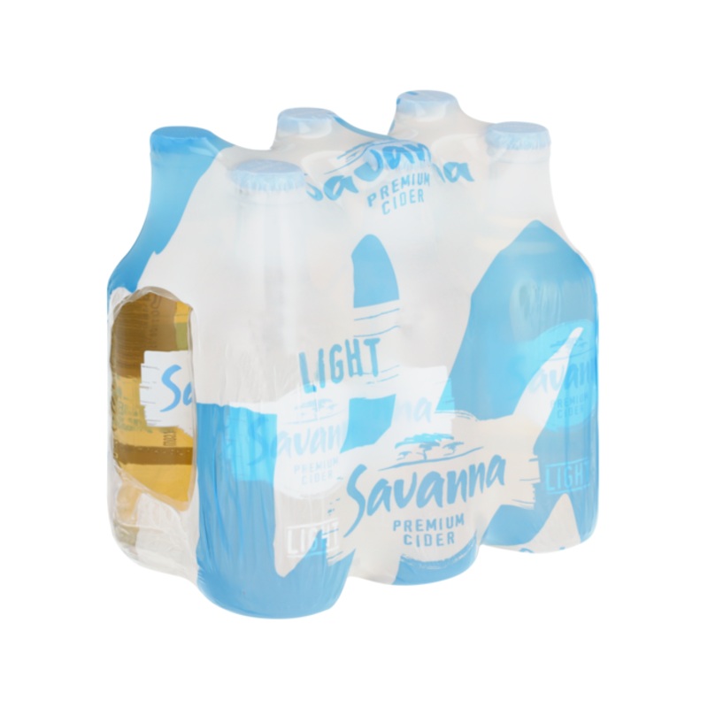 Savanna Light Premium 330ml 6-Pack Bottle