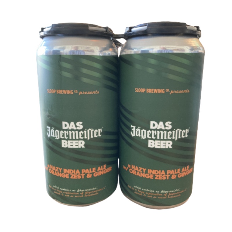 Sloop Das Jagermeister 16oz 4-Pack Can