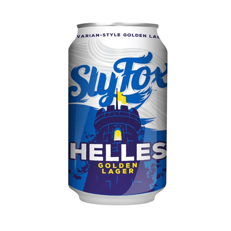 Sly Fox Helles Golden Lager 12oz 6-Pack Can