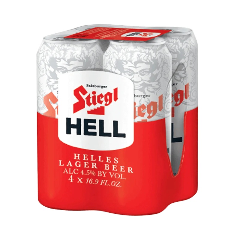 Stiegl Hell 16.9oz 4-Pack Can