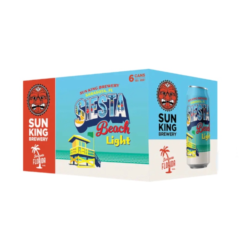 Sun King Siesta Beach Light 12oz 6-Pack Can