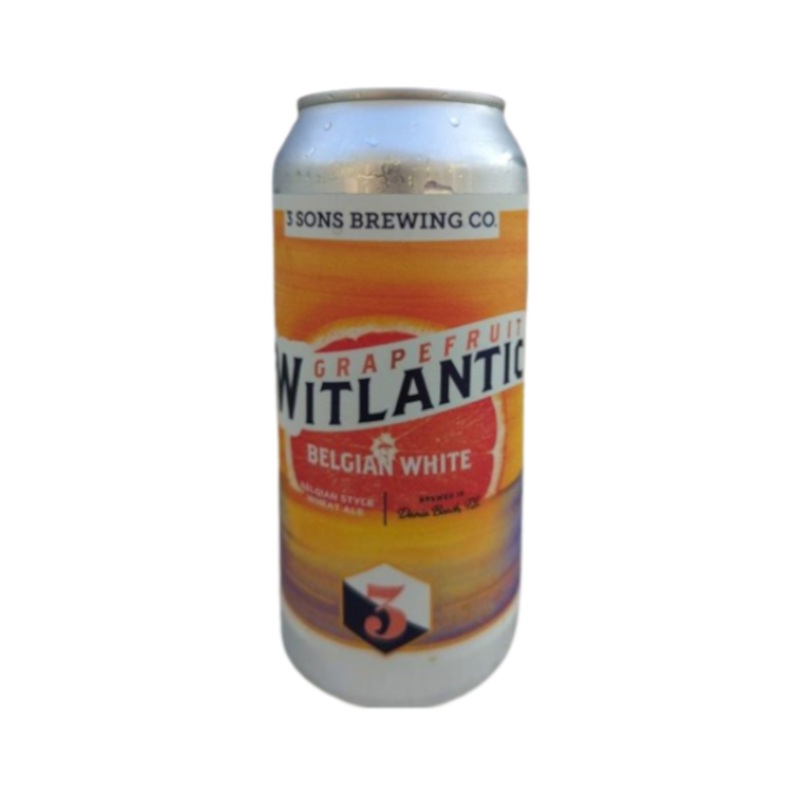 Three Sons Grapefruit Witlantic 16oz 4-Pack Can (Scan Correct Item)