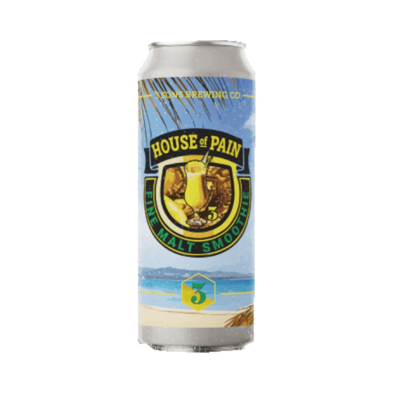 Three Sons House of Pain 16oz 4-Pack Can