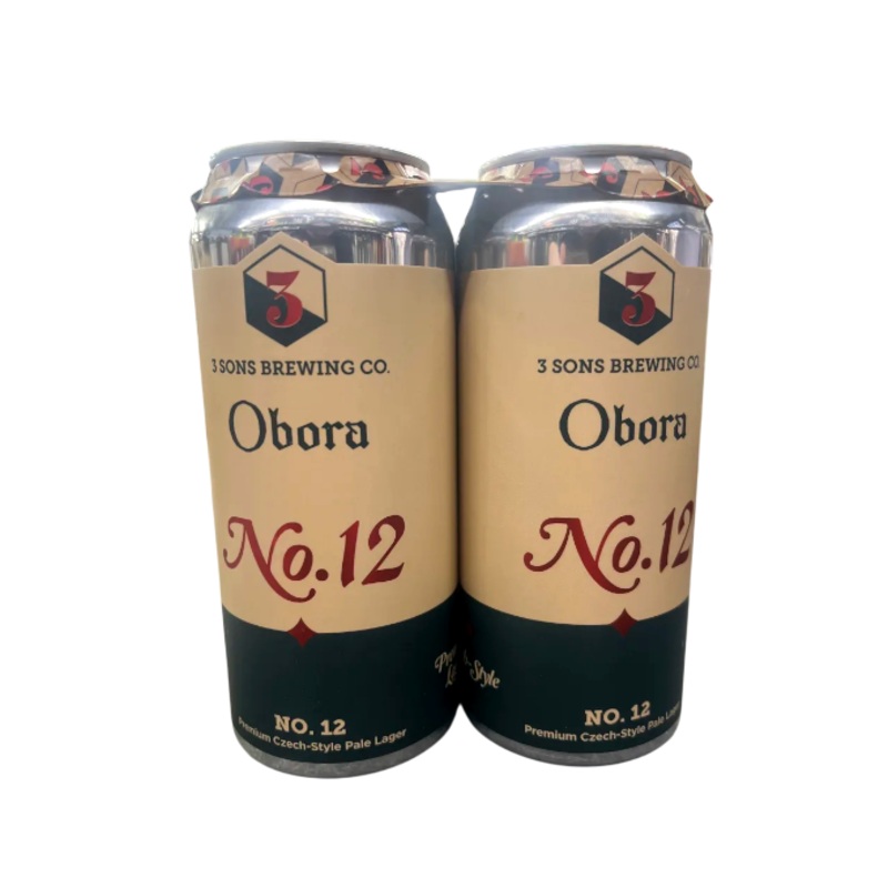 Three Sons Obora No.12 16oz 4-Pack Can