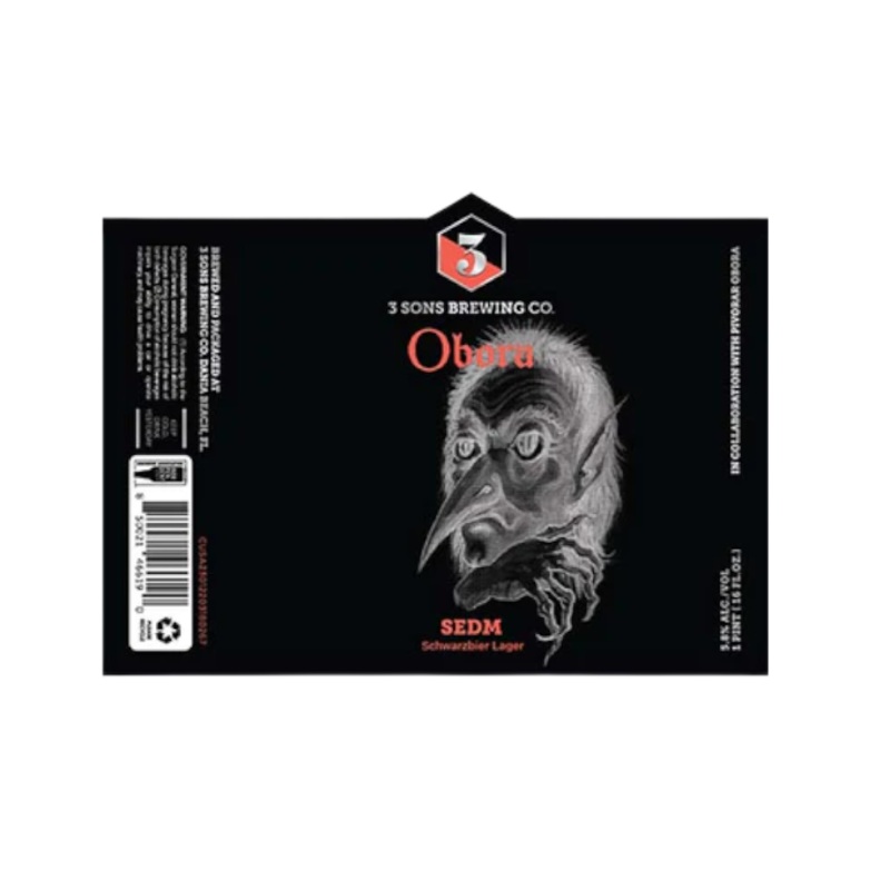 Three Sons SEDM 16oz 4-Pack Can