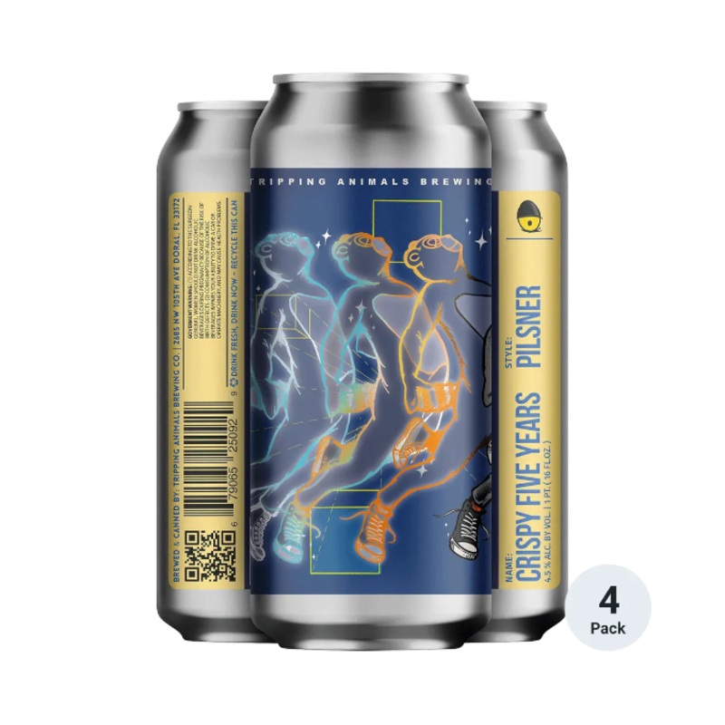 Tripping Animals Crispy 5 Years 16oz 4-Pack Can