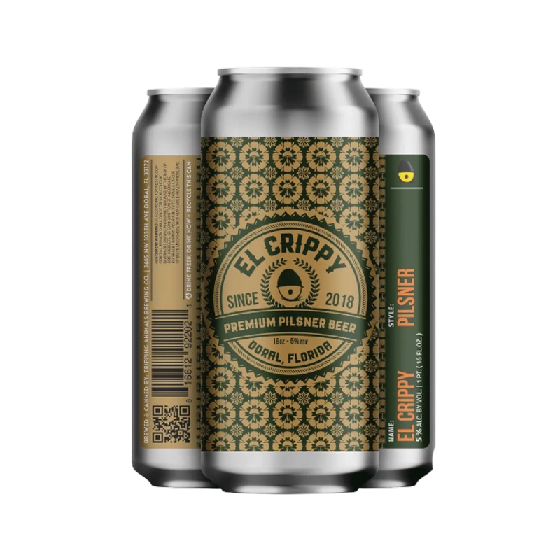 Tripping Animals El Green Crippy 16oz 4-Pack Can