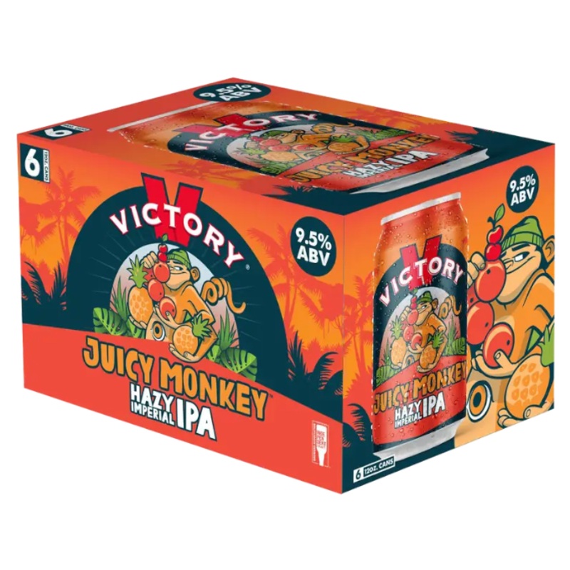 Victory Juicy Monkey 12oz 6-Pack Can
