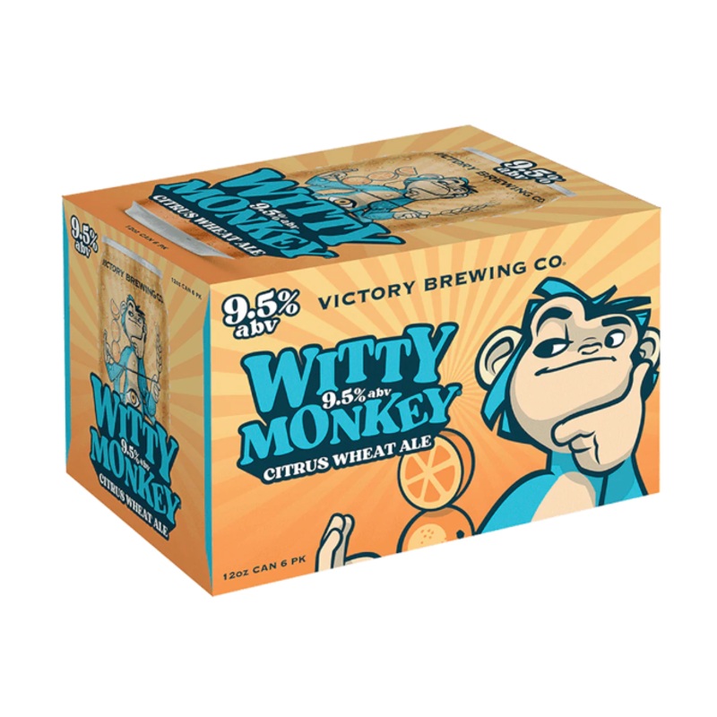 Victory Witty Monkey 12oz 6-Pack Can