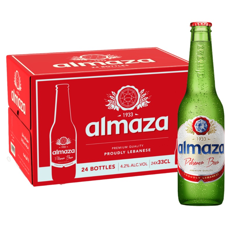 Almaza Pilsener Lebanese Beer 330ml