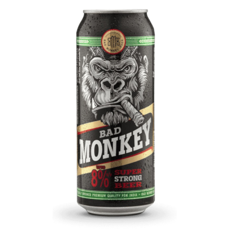 Bad Monkey 8% Indian Premium Beer 500ml