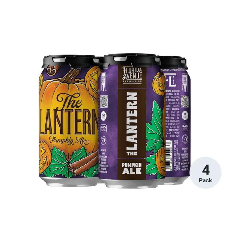 Florida Ave The Lantern Imperial Pumpkin 12oz 4-Pack Can