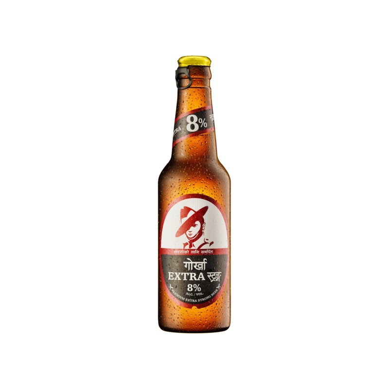 Gorkha Extra Strong Beer 330ml (24x330ml)
