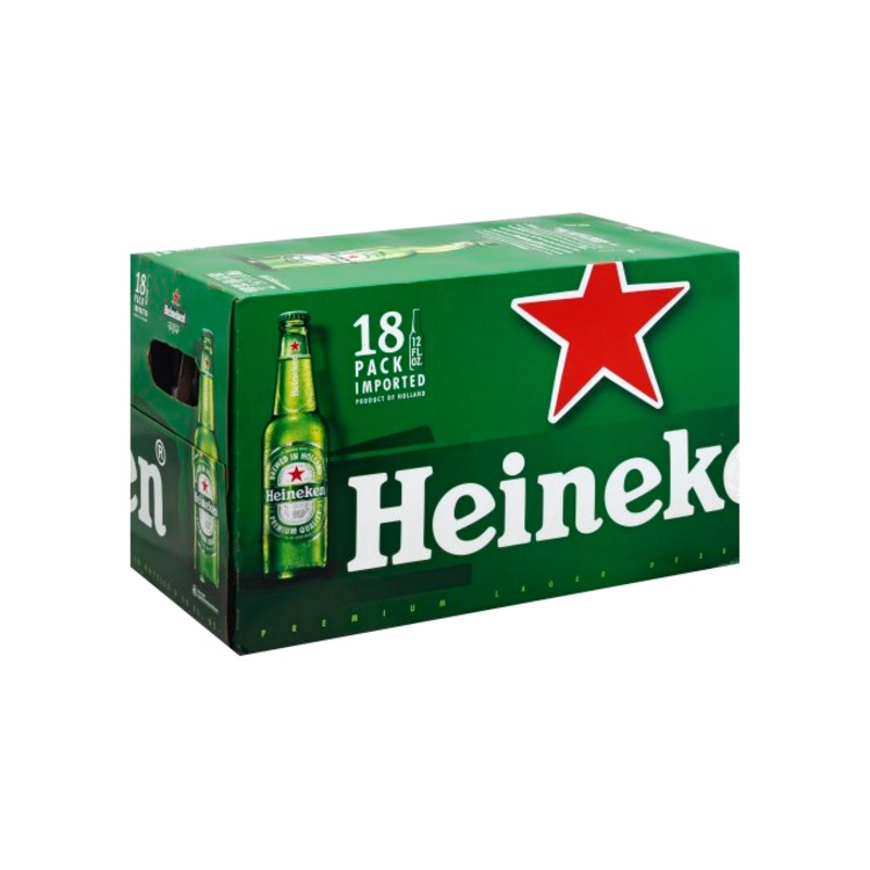 Heineken 12oz 18-Pack Bottle
