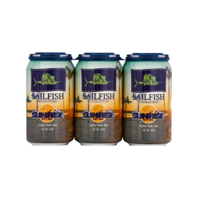 Sailfish Sunrise City IPA 12oz 6-Pack