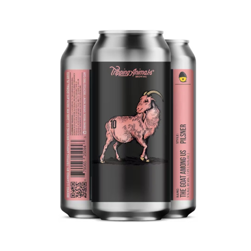 Tripping Animals The Goat Among Us 16oz 4-Pack Can