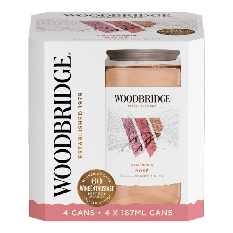 WOODBRIDGE ROSE 6/4PK PET