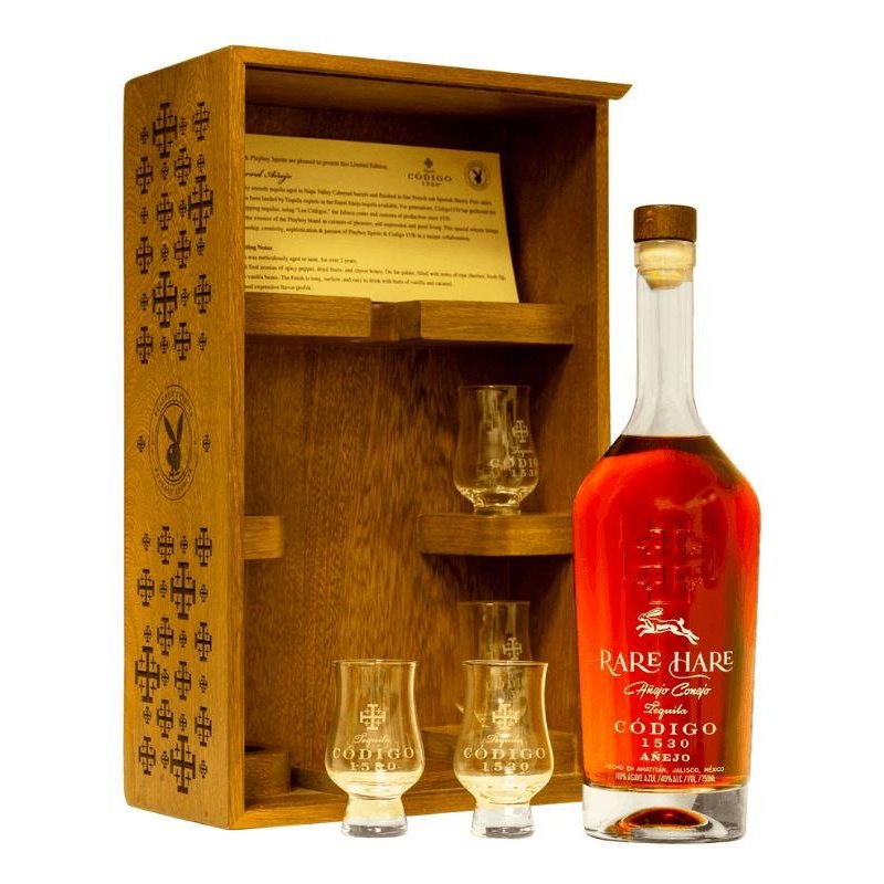 Codigo 1530 Playboy Rare Hare Aejo Tequila 750mL