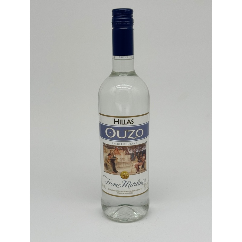 Ouzo Hillas 750 mL