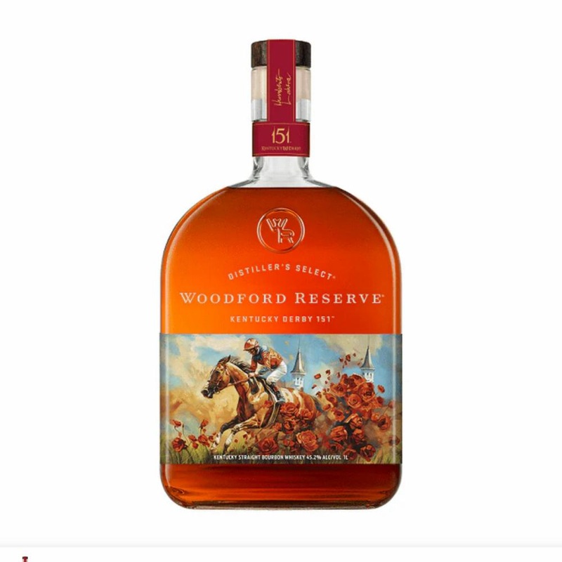 Woodford Reserve Kentucky Derby 25th Edition Kentucky Straight Bourbon Whiskey LITER
