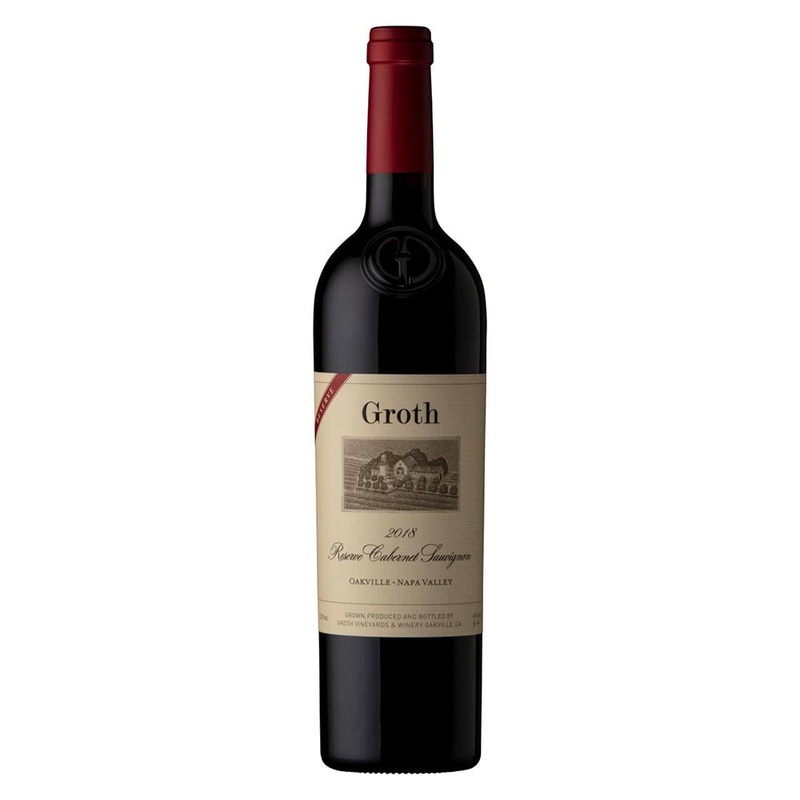 Groth Cabernet Oakville Sauvignon Reserve 2018 750ml