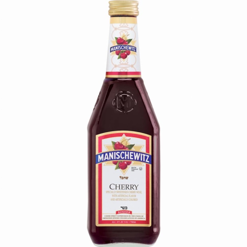 Manischewitz Cherry Kosher 750ml