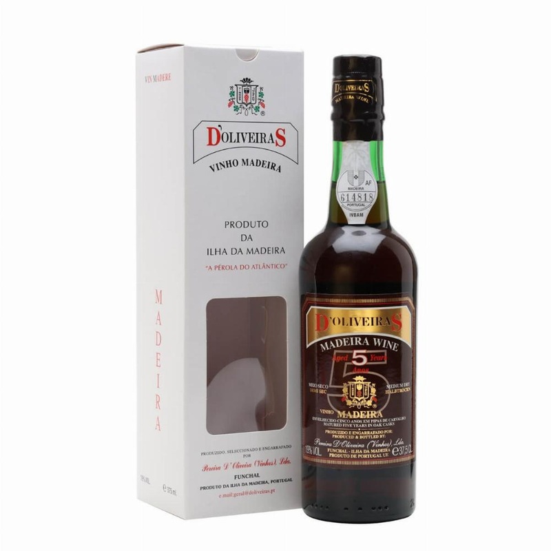 D'Oliveira 5 Year Old Medium Dry NV  750ml Madeira
