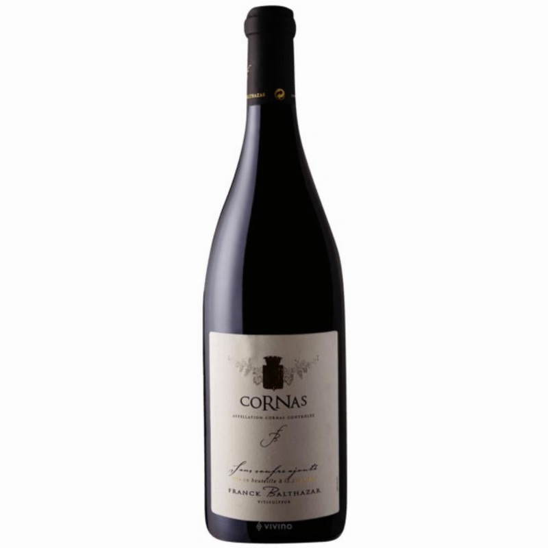 Franck Balthazar Cornas SANS SOUFRE AJOUTE 2020 750ml