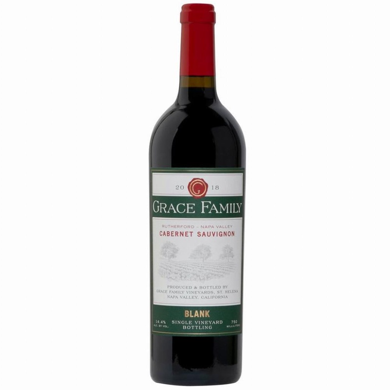 Grace Family Estate Cabernet Sauvignon "Blank Vineyard" 2018 750ml
