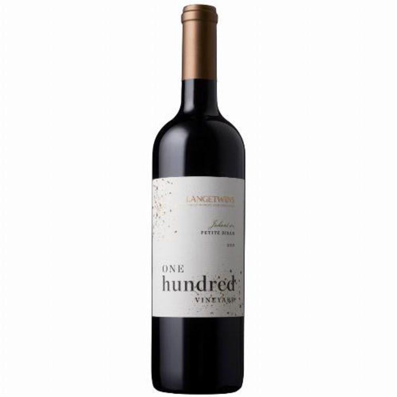 LangeTwins PETITE SIRAH One Hundred Vineyard Jahant AVA 2019  750ml