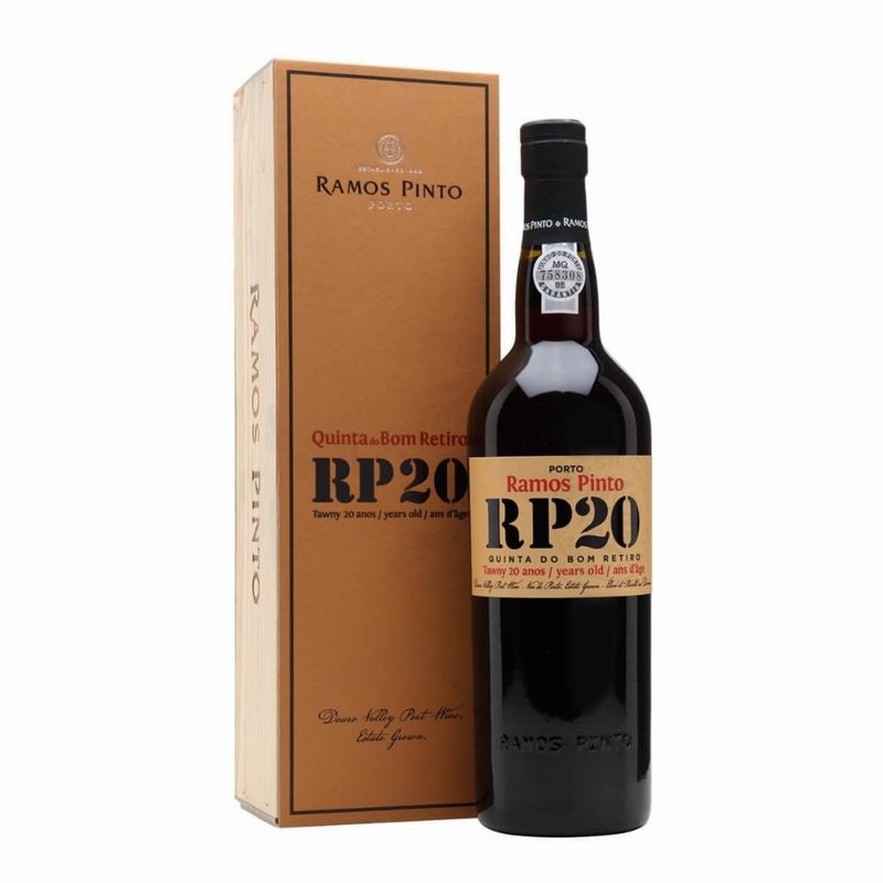 Ramos Pinto 20 Year Tawny Port Quinta do Bom Retiro 750ml 94D,  93WS, 93RP