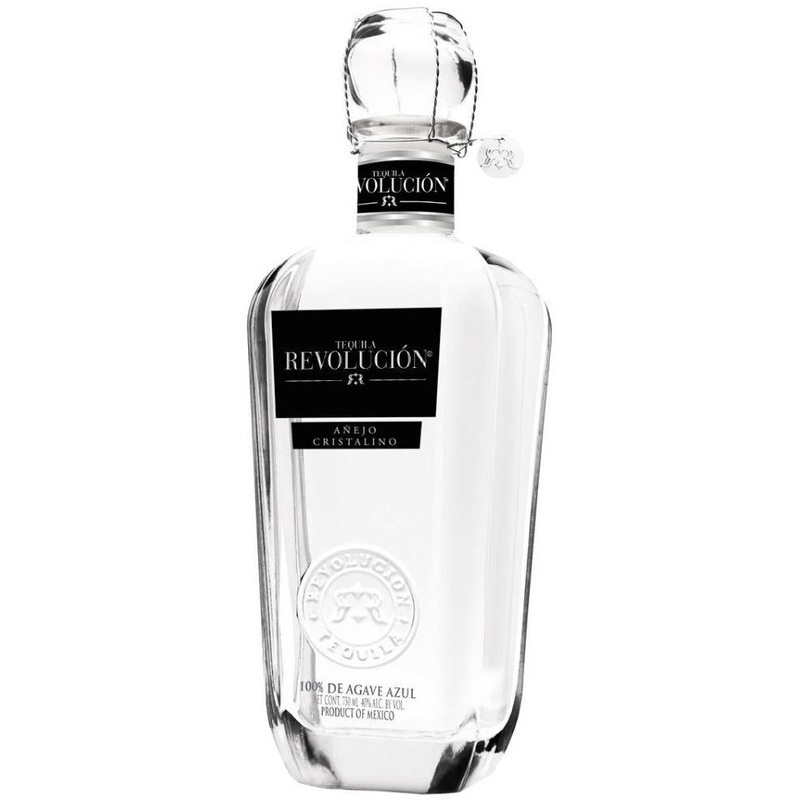 Tequila Revolucin Aejo Cristalino