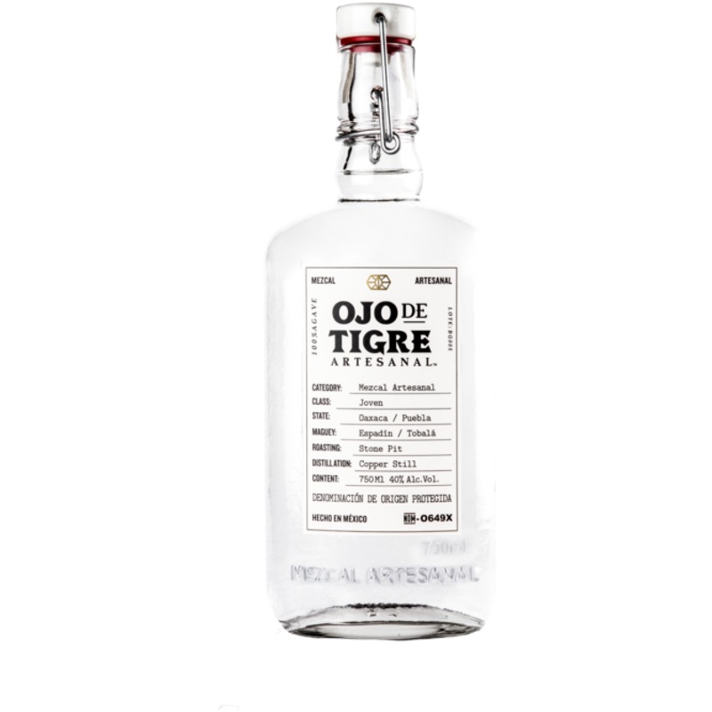 Ojo de Tigre Mezcal Artesanal Joven