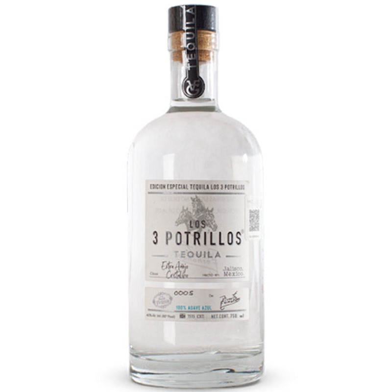 Tres Potrillos Tequila Triple Distilled Blanco